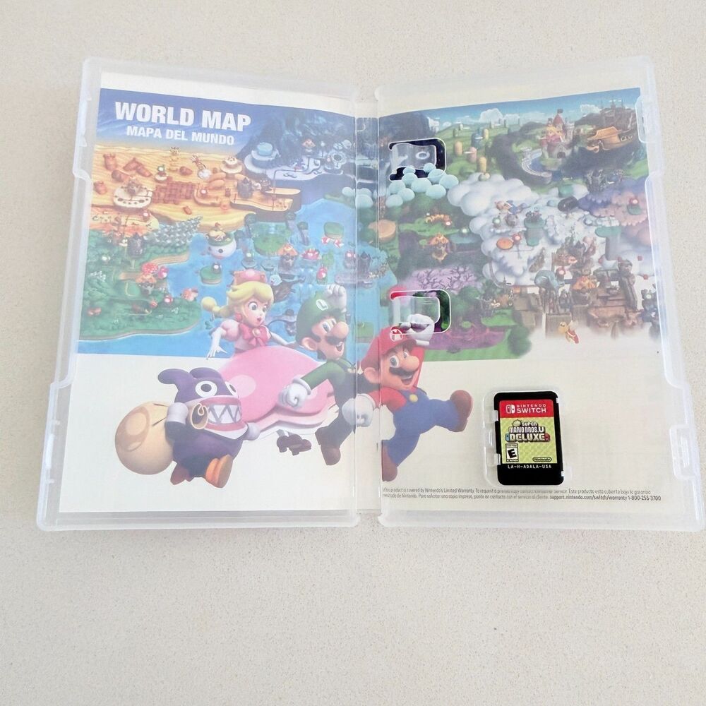 2 Games Super Mario Bros U/ Zelda Tears of  the kingdom Nintendo Switch -PO- - Picture 3 of 7